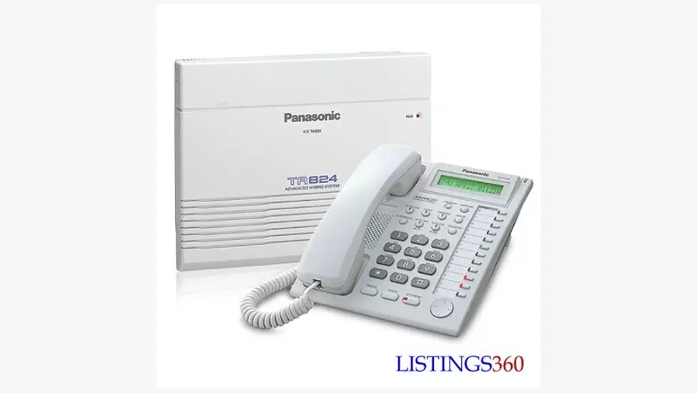 ₦1 PANASONIC KX-TES824 ADVANCED HYBRID PABX SYSTEM-24 EXTENSIONS BY HIPHEN