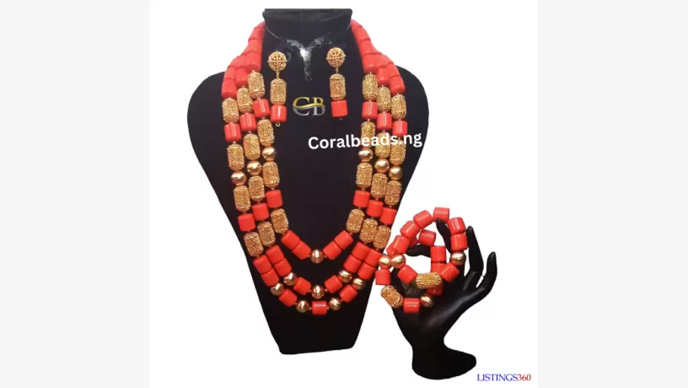 ₦50,000 High quality Brazilian Coral Beads