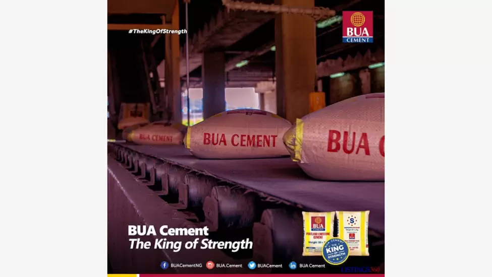 ₦3,650 Bua Cement Plc | Porthcourt | Nigeria